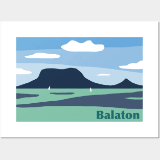 Balaton postcard Posters and Art